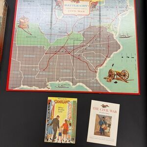 Civil War Board Game with Books